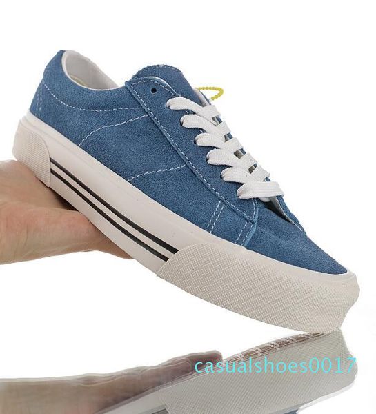 new 2020 suede leather mens women classic sid sneakers embroidery designer anaheim factory lace up lovers vulcanized shoes plimsolls 35-44, Black
new 2020 suede leather mens women classic sid sneakers embroidery designer anaheim factory lace up lovers vulcanized shoes plimsolls 35-44, Black