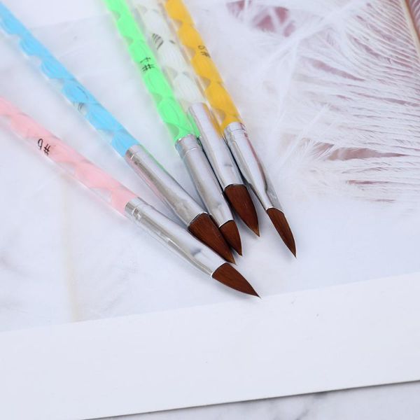 5pcs/set nail brush set colorful color crystal liner dotting acrylic builder painting drawing carving pen uv gel manicure tool
5pcs/set nail brush set colorful color crystal liner dotting acrylic builder painting drawing carving pen uv gel manicure tool