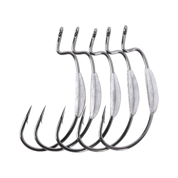 100pcs lead fishing hook jig hooks offset hook worm soft bait fishhook size 2# 1# 1/0# 2/0# 3/0# 4/0# fishingtackle
100pcs lead fishing hook jig hooks offset hook worm soft bait fishhook size 2# 1# 1/0# 2/0# 3/0# 4/0# fishingtackle