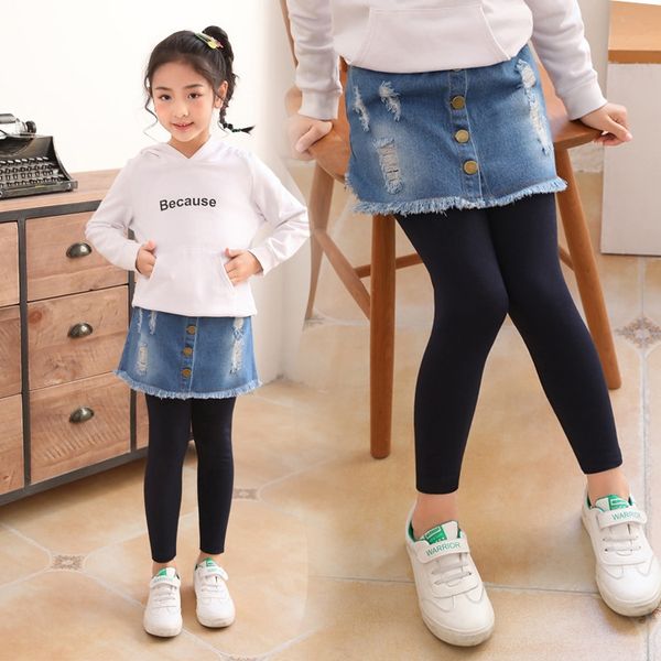 girls leggings tight tight 2020 season medium and large children's denim fake two-piece skirt pants children's cotton stretch pant, Blue
girls leggings tight tight 2020 season medium and large children's denim fake two-piece skirt pants children's cotton stretch pant, Blue