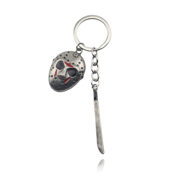 classic movie friday the 13th keychain silver horror jason hockey mask knife metal keyring for children halloween jewelry gifts
classic movie friday the 13th keychain silver horror jason hockey mask knife metal keyring for children halloween jewelry gifts