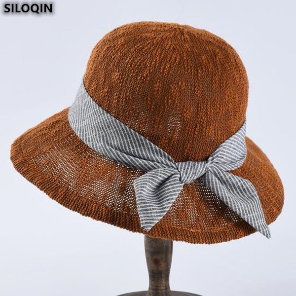 siloqin new women's hat spring summer fashion bow bucket hats elegant noble quality brands sombreros collapsible simple sunhat, Blue;gray
siloqin new women's hat spring summer fashion bow bucket hats elegant noble quality brands sombreros collapsible simple sunhat, Blue;gray