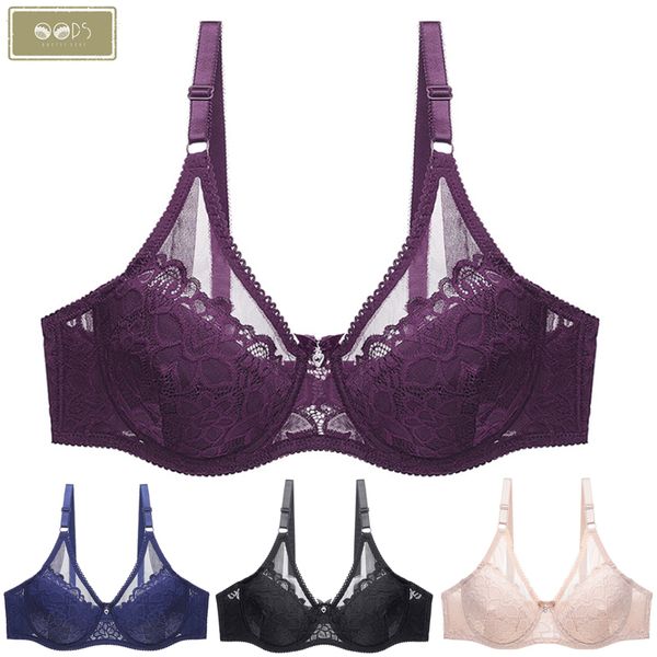 women's ultra thin perspective lace bra soft underwear lingerie push up bras lady female brassiere c d cup, Red;black
women's ultra thin perspective lace bra soft underwear lingerie push up bras lady female brassiere c d cup, Red;black