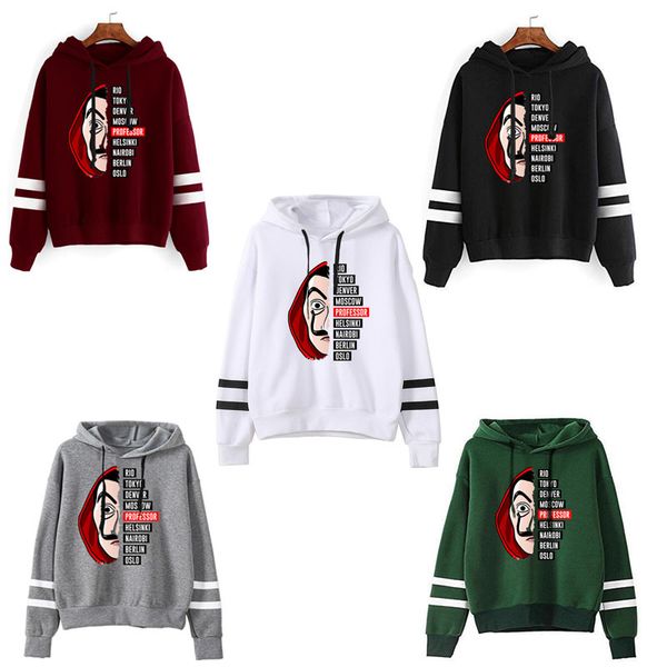 3d hoodies sweatshirt print tv series la casa de papel money heist house of paper men/women casual streetwear hip hop, Black
3d hoodies sweatshirt print tv series la casa de papel money heist house of paper men/women casual streetwear hip hop, Black
