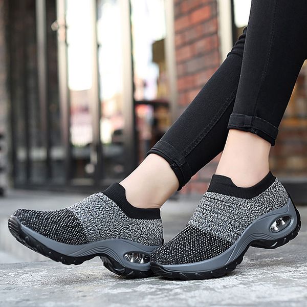 sneakers women shoes 2019 new wedges slip-on solid casual shoes woman tenis feminino breathable mesh women sneakers ladies, Black
sneakers women shoes 2019 new wedges slip-on solid casual shoes woman tenis feminino breathable mesh women sneakers ladies, Black