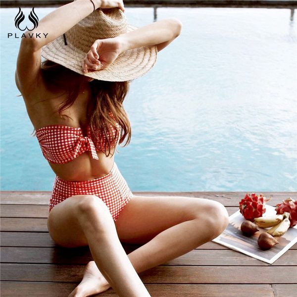 retro plaid high waist bikini 2019 swimwear women swimsuit female v wire bandeau swim bathing suit biquini bathers
retro plaid high waist bikini 2019 swimwear women swimsuit female v wire bandeau swim bathing suit biquini bathers