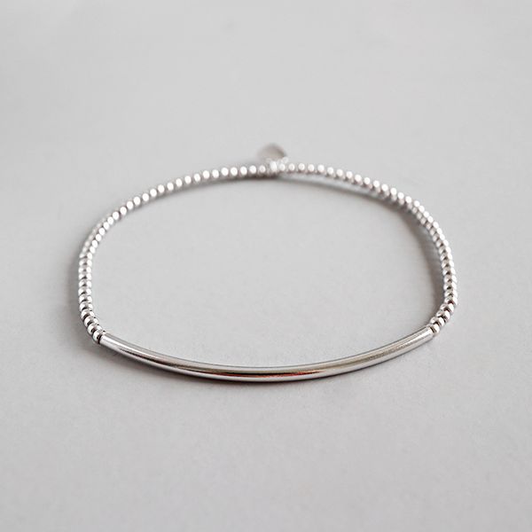 100% 925 sterling silver bracelets for women 2019 2mm beads bracelet elastic resizable bracelet pulseras plata de ley 925 mujer, Black
100% 925 sterling silver bracelets for women 2019 2mm beads bracelet elastic resizable bracelet pulseras plata de ley 925 mujer, Black