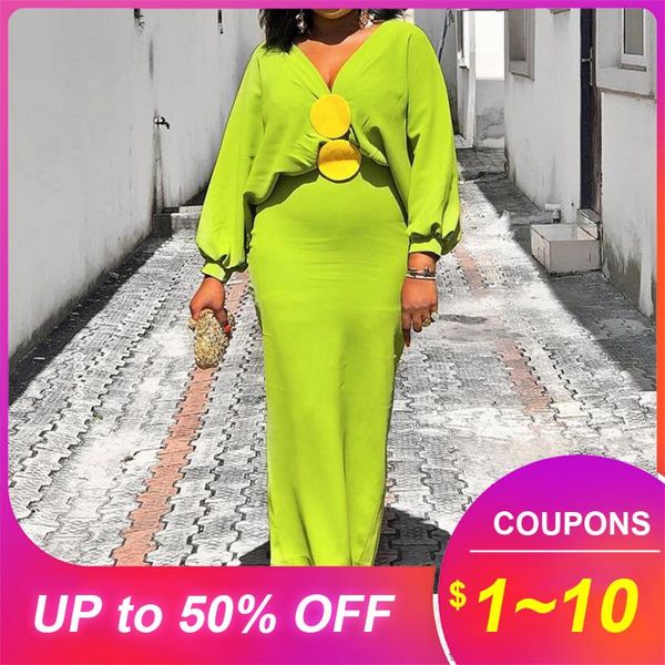 casual dresses bright green maxi dress women african autumn party dinner evening v-neck lantern sleeve bodycon robe elegant vestiods 2021, Black;gray
casual dresses bright green maxi dress women african autumn party dinner evening v-neck lantern sleeve bodycon robe elegant vestiods 2021, Black;gray