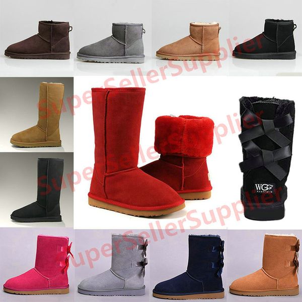 2019 women boots classic australia short mini ankle knee tall designer boots bailey bow men winter snow booties 36-41 keep warm new arrival, Black
2019 women boots classic australia short mini ankle knee tall designer boots bailey bow men winter snow booties 36-41 keep warm new arrival, Black