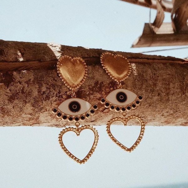 women earring heart earrings love earrings devil's eye eyes earrings for women birthday and chrismas 2020 new design, Silver
women earring heart earrings love earrings devil's eye eyes earrings for women birthday and chrismas 2020 new design, Silver