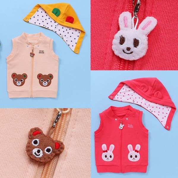 miki2020 small coat vest medium boys and girls tide brand cartoon bear rabbit hooded coat vest, Camo
miki2020 small coat vest medium boys and girls tide brand cartoon bear rabbit hooded coat vest, Camo