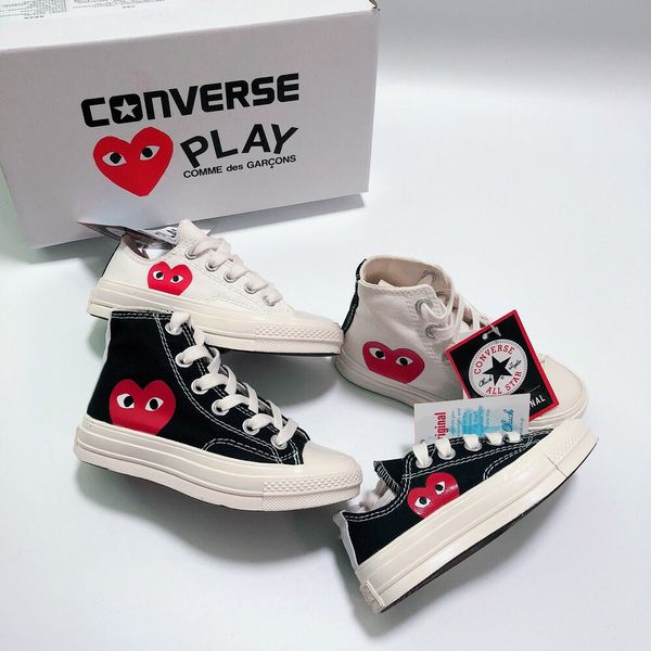 2020 designer- kids designer shoes boys girls heart print lace-up canvas shoes fashion kids designer sneakers luxury sneakers, Black;red
2020 designer- kids designer shoes boys girls heart print lace-up canvas shoes fashion kids designer sneakers luxury sneakers, Black;red