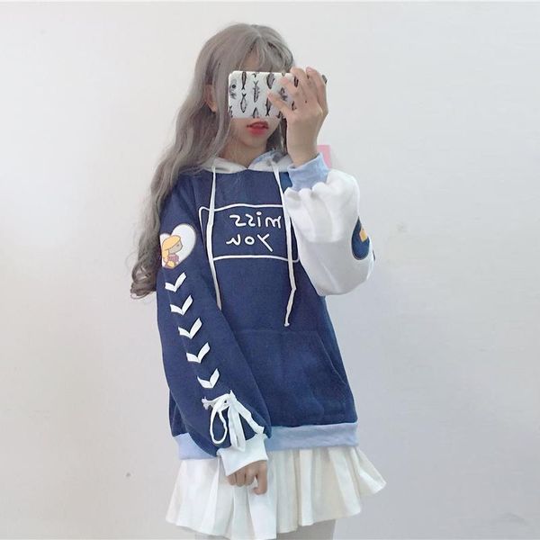 autumn and winter new hoodies women's 2018 korean students plus velvet thickening sweatshirts jacket cute fresh coat, Black
autumn and winter new hoodies women's 2018 korean students plus velvet thickening sweatshirts jacket cute fresh coat, Black