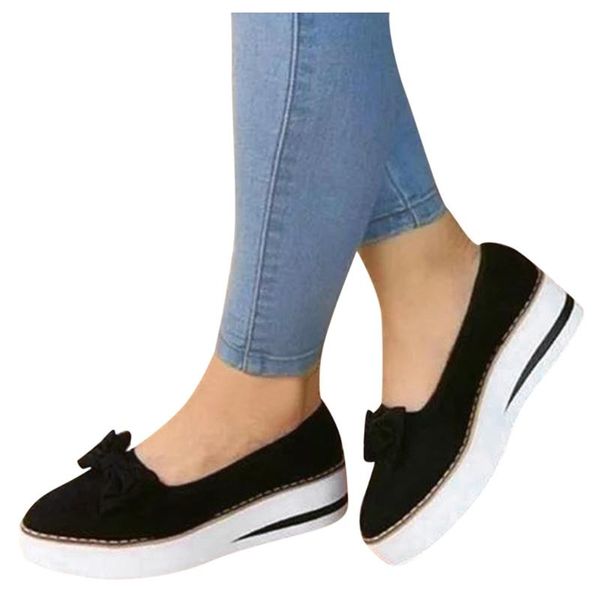 dress shoes slip-on pumps casual single women's breathable bowknot wedges round toe solid color black sandal female
dress shoes slip-on pumps casual single women's breathable bowknot wedges round toe solid color black sandal female
