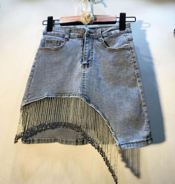 jean skirt for women 2020 summer european new heavy industry tassels beaded high waist slim stretch denim skirt skirts femme, Black
jean skirt for women 2020 summer european new heavy industry tassels beaded high waist slim stretch denim skirt skirts femme, Black