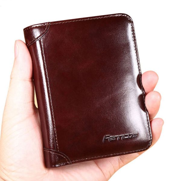 high-end customized wallet male leather short head layer leather multi-card wallet large capacity casual retro thin, Red;black
high-end customized wallet male leather short head layer leather multi-card wallet large capacity casual retro thin, Red;black