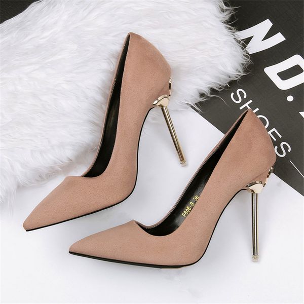 6 colores concise ol office lady shoes 2019 nuevos tacones altos otoño flock zapatos de mujer puntiagudos vestido poco profundo fiesta, Black
6 colores concise ol office lady shoes 2019 nuevos tacones altos otoño flock zapatos de mujer puntiagudos vestido poco profundo fiesta, Black