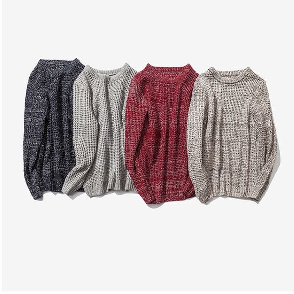 2019 brand men sweater slim fit o-neck pullover knitted sweater long sleeve england style casual plus size, White;black
2019 brand men sweater slim fit o-neck pullover knitted sweater long sleeve england style casual plus size, White;black