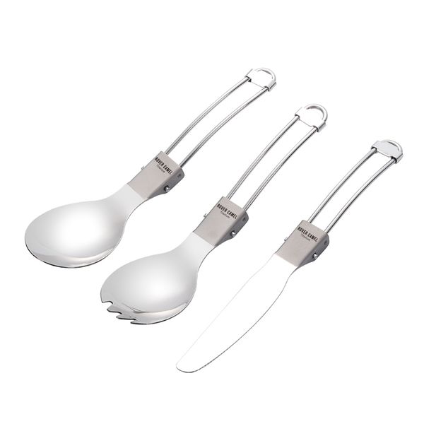 rover camel pure titanium stainless folded spoon spork knife spoon with opener flatware cutlery
rover camel pure titanium stainless folded spoon spork knife spoon with opener flatware cutlery