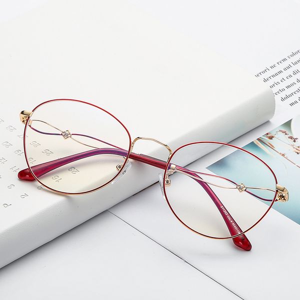 2019 изысканных новые моды полного кадра плоского зеркала овального металл ретро личность очки нового дизайн литературных очки кадр, Silver
2019 изысканных новые моды полного кадра плоского зеркала овального металл ретро личность очки нового дизайн литературных очки кадр, Silver