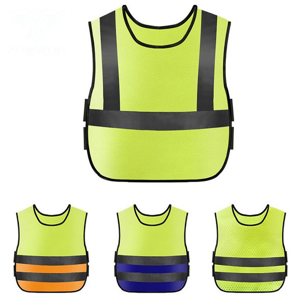 kids reflector vest for outdoor night activities or construction worker costume for cycling sports back support clothing#p4, Black;blue
kids reflector vest for outdoor night activities or construction worker costume for cycling sports back support clothing#p4, Black;blue