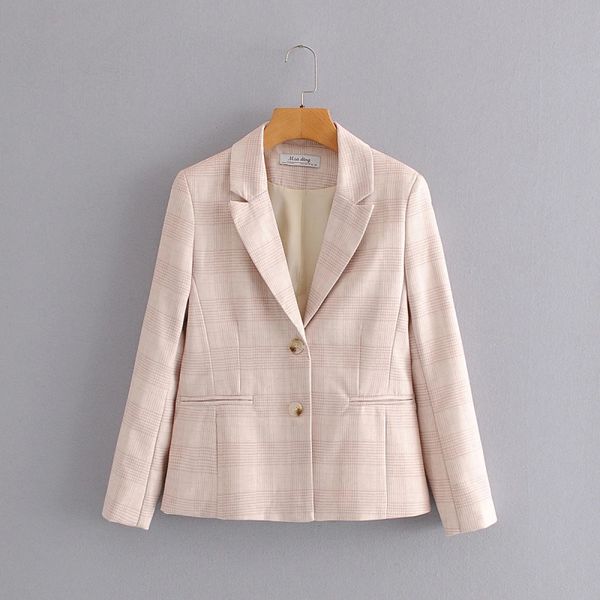 zxqj vintage women plaid beige blazers 2020 fashion ladies patchwork jacket suits casual female suit girls chic, White;black
zxqj vintage women plaid beige blazers 2020 fashion ladies patchwork jacket suits casual female suit girls chic, White;black