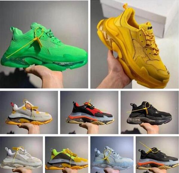 2019 paris triple-s 17fw crystal bottom green luxury dad shoes platform triple s sneakers for mens women vintage kanye old grandpa trainer
2019 paris triple-s 17fw crystal bottom green luxury dad shoes platform triple s sneakers for mens women vintage kanye old grandpa trainer