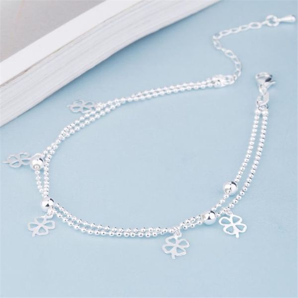 kofsac summer new 925 sterling silver beads chain anklets beach party lucky grass ankle bracelets for women foot jewelry gifts, Red;blue
kofsac summer new 925 sterling silver beads chain anklets beach party lucky grass ankle bracelets for women foot jewelry gifts, Red;blue