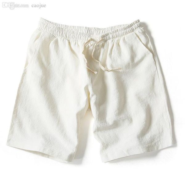 wholesale-2016 summer new men's linen shorts causual loose beach short pants for men fashion solid white running male short trousers, White;black
wholesale-2016 summer new men's linen shorts causual loose beach short pants for men fashion solid white running male short trousers, White;black