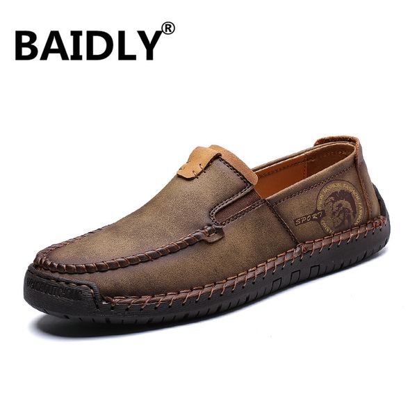 new split leather men's shoes handmade men loafers non-slip flats comfortable male casual shoes big size 48, Black
new split leather men's shoes handmade men loafers non-slip flats comfortable male casual shoes big size 48, Black
