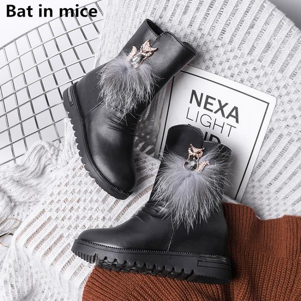 women casual warm snow boots women round toe comfort increase within mid calf boots shoes mujer plus size 35-40 t780, Black
women casual warm snow boots women round toe comfort increase within mid calf boots shoes mujer plus size 35-40 t780, Black