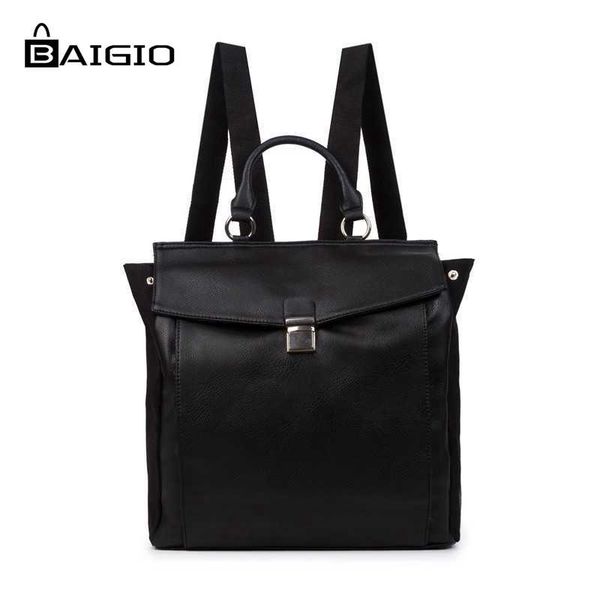 baigio men's vintage pu leather backpack multi pockets travel rucksack fashion preppy style men's backpacks
baigio men's vintage pu leather backpack multi pockets travel rucksack fashion preppy style men's backpacks