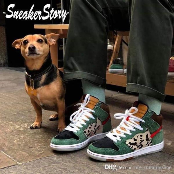 2020 New SB Dunk High Dog Walker Leopard Grain Basketball Shoes For Top quality Men Women Sneakers shoes brands Outdoors Trainers EUR 36-45
2020 New SB Dunk High Dog Walker Leopard Grain Basketball Shoes For Top quality Men Women Sneakers shoes brands Outdoors Trainers EUR 36-45