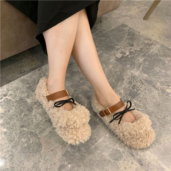 2019 new korean version of the bow buckle female winter wear cute wind flat bottom plus velvet fashion peas shoes women, Black
2019 new korean version of the bow buckle female winter wear cute wind flat bottom plus velvet fashion peas shoes women, Black