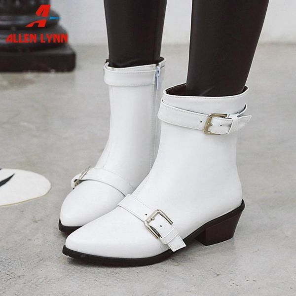 allen fashion brand lady office zipper autumn winter shoes woman low heels pointed toe boots women buckle ankle boots, Black
allen fashion brand lady office zipper autumn winter shoes woman low heels pointed toe boots women buckle ankle boots, Black