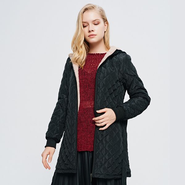 2019 new autumn womens parka coat thin women jackets solid long hooded warm coats outerwear by215, Black
2019 new autumn womens parka coat thin women jackets solid long hooded warm coats outerwear by215, Black