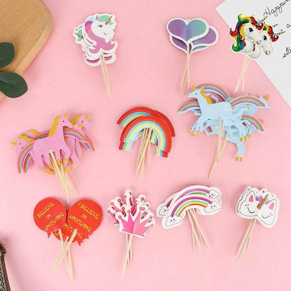 unicorn rainbow party cake cupcake er cake flags kids baby shower birthday wedding party decoration supplies 24pcs/lot
unicorn rainbow party cake cupcake er cake flags kids baby shower birthday wedding party decoration supplies 24pcs/lot