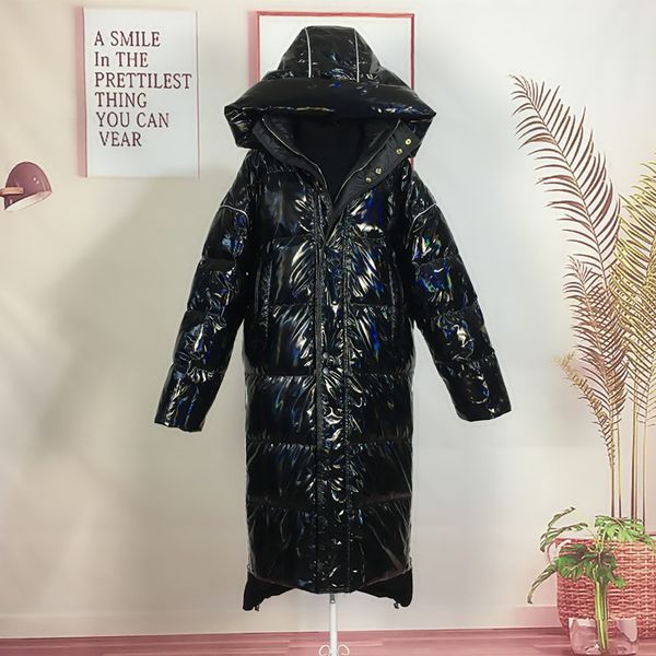 2019 winter jacket women long down parka 90%white duck down coat hooded thick warm plus size female waterproof winter coat women, Black
2019 winter jacket women long down parka 90%white duck down coat hooded thick warm plus size female waterproof winter coat women, Black