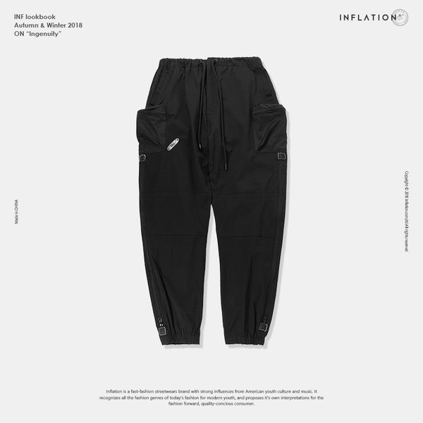 inflation side pocket jogger pants mens ankle banded pants 2018 trendy streetwear tactical casual trousers for men 81194w, Black
inflation side pocket jogger pants mens ankle banded pants 2018 trendy streetwear tactical casual trousers for men 81194w, Black