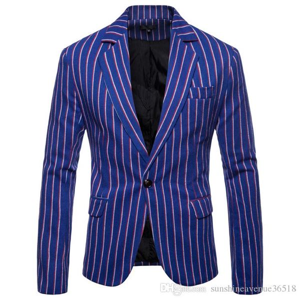 fashion blue vertical striped blazer jacket men slim fit blazers men suits business formal one button blazer masculino 3xl, White;black
fashion blue vertical striped blazer jacket men slim fit blazers men suits business formal one button blazer masculino 3xl, White;black
