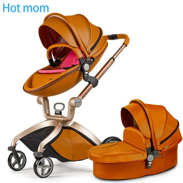 mom new arrival leather baby stroller baby car four wheels egg shape baby pram trolley brown
mom new arrival leather baby stroller baby car four wheels egg shape baby pram trolley brown