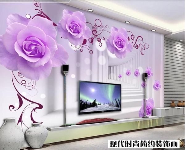 3d wallpaper custom p murals fantasy purple rose 3d tv background wall decoration painting decor wall art pictures
3d wallpaper custom p murals fantasy purple rose 3d tv background wall decoration painting decor wall art pictures