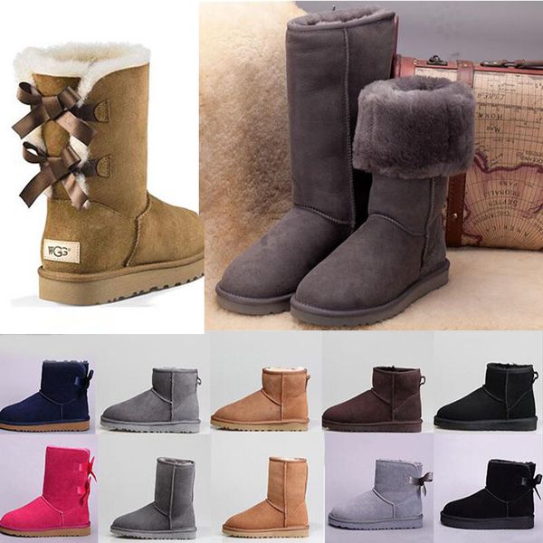 australia 2020 arrivals winter snow boots women without box classic tall leather bow girl shoes sz5-10 wool fur price boot, Black
australia 2020 arrivals winter snow boots women without box classic tall leather bow girl shoes sz5-10 wool fur price boot, Black