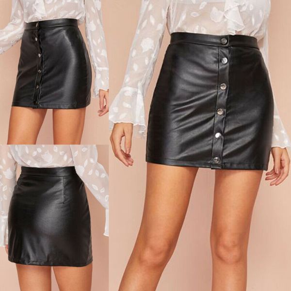 women front fitted mini pu skirt ladies black single-breasted short wrap new fashion female skirt
women front fitted mini pu skirt ladies black single-breasted short wrap new fashion female skirt