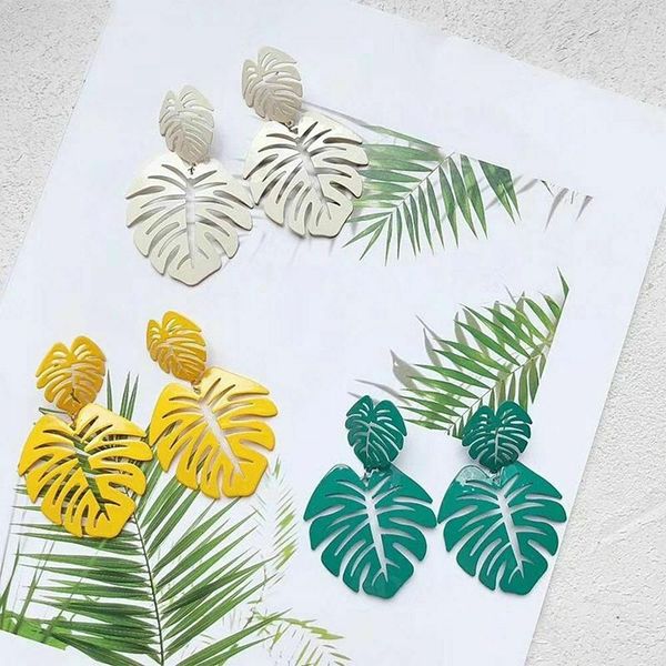 leaves dangle beach fashion palm ear hollow boho drop coconut earrings jewelry, Silver
leaves dangle beach fashion palm ear hollow boho drop coconut earrings jewelry, Silver