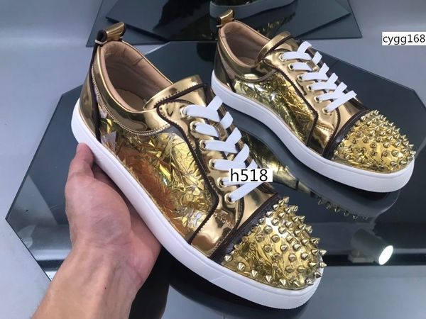 brand designers men's yellow python and leather sneakers red bottom men shoes spikes flat suede sneakers hi-men trainers size 35-47 1 4, Black
brand designers men's yellow python and leather sneakers red bottom men shoes spikes flat suede sneakers hi-men trainers size 35-47 1 4, Black