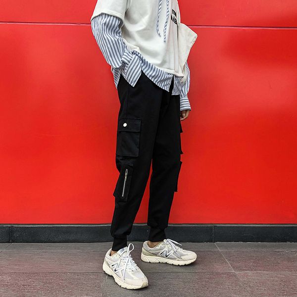 mens joggers cargo pants streetwear sport pants trouser for man tracksuit casual man sweatpant mens fashion gym joggers, Black
mens joggers cargo pants streetwear sport pants trouser for man tracksuit casual man sweatpant mens fashion gym joggers, Black