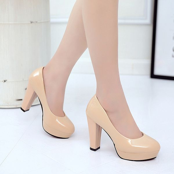 women's shoes classic pumps ladies party dress wedding high heels slip-on woman elegant plus size basic shine leather, Black
women's shoes classic pumps ladies party dress wedding high heels slip-on woman elegant plus size basic shine leather, Black