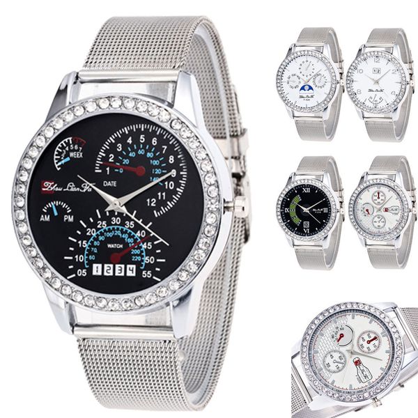 erkek kol saati relogio masculino watch men brand fashion luxury women men quartz stainless steel mesh belt wrist watch gift, Slivery;brown
erkek kol saati relogio masculino watch men brand fashion luxury women men quartz stainless steel mesh belt wrist watch gift, Slivery;brown