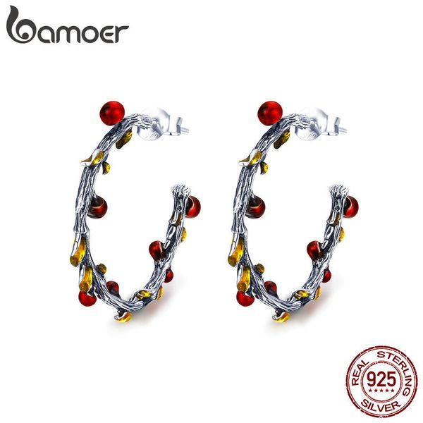 bamoer authentic 925 sterling silver autumn plant withered tree leaves hoop earrings for women korean earrings jewelry sce443 cx200611, Golden;silver
bamoer authentic 925 sterling silver autumn plant withered tree leaves hoop earrings for women korean earrings jewelry sce443 cx200611, Golden;silver